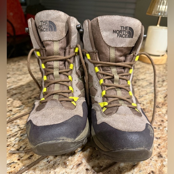 The North Face Brown and Yellow Outdoor/hiking Boots - Picture 4 of 7